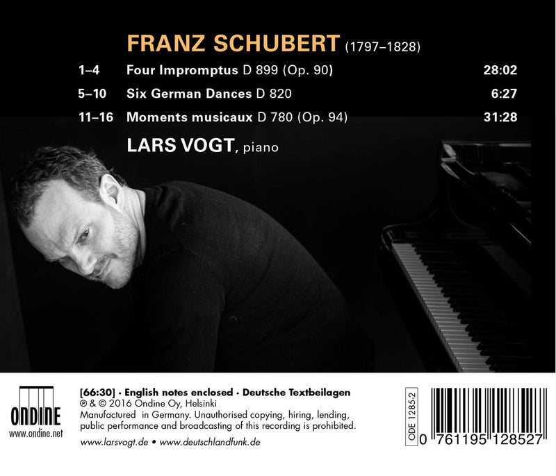 Schubert: Impromptus, Moments musicaux & German Dances / Vogt