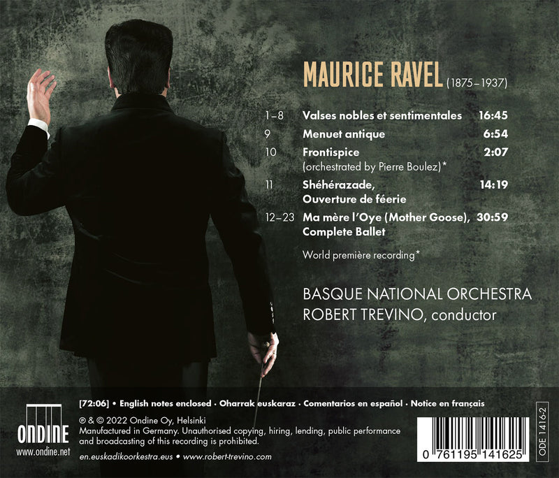 Ravel: Orchestral Works, Vol. 2 / Trevino, Basque National Orchestra
