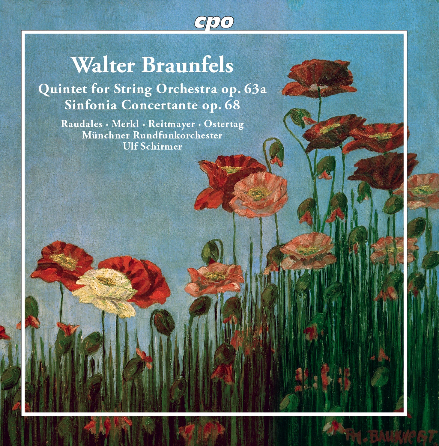 Braunfels: String Quintet & Sinfonia Concertante / Schirmer, Munich Radio Orchestra