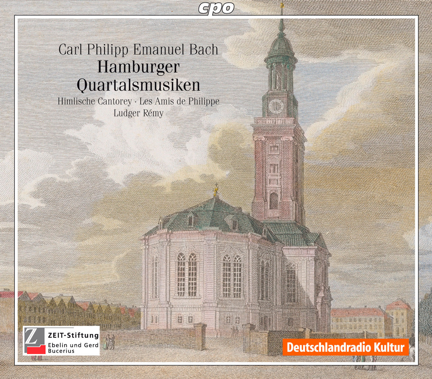 C.P.E. Bach: Hamburger Quartalsmusiken / Remy, Himlische Cantorey, Les Amis De Philippe