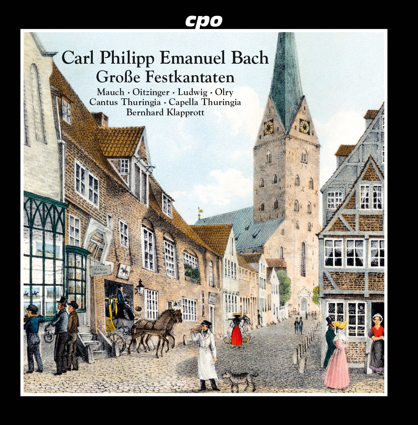 Bach: Grosse Festive Cantatas / Klapprot, Capella Thuringia