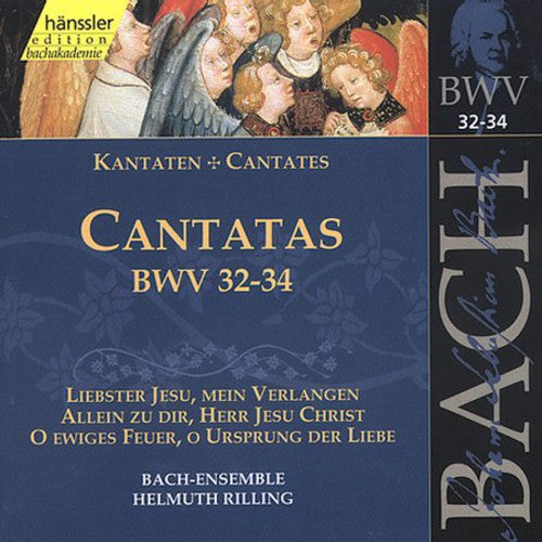 Edition Bachakademie Vol 11 - Cantatas Bwv 32-34 / Rilling