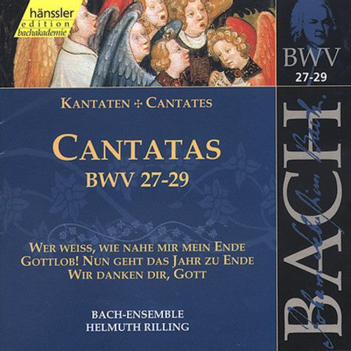 Edition Bachakademie Vol 9 - Cantatas Bwv 27-29 / Rilling