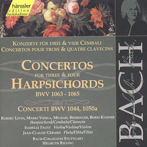 CONCERTOS FOR 3 & 4 HARPSICHOR