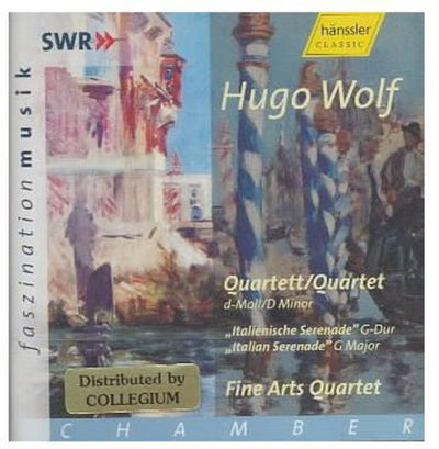 WOLF: String Quartet in D Minor / Italian Serenade in G Majo