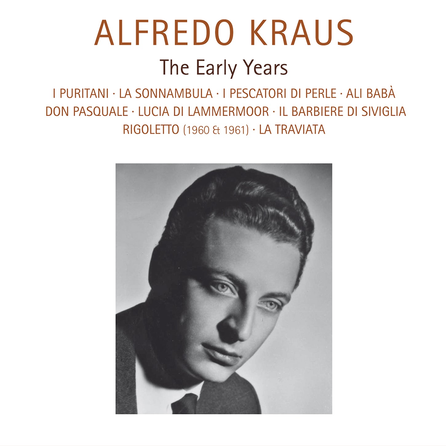 Alfredo Kraus - The Early Years 1958-1963