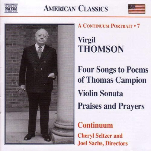 Synthetic Waltzes / 4 Songs to Poems of Thomas Campion / Violin Sonata / Two by Marianne Moore / Praises and Prayers