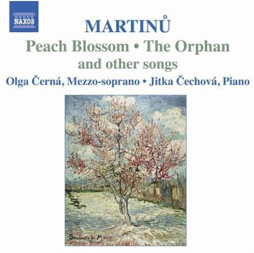 MARTINU: Songs for mezzo-soprano and piano