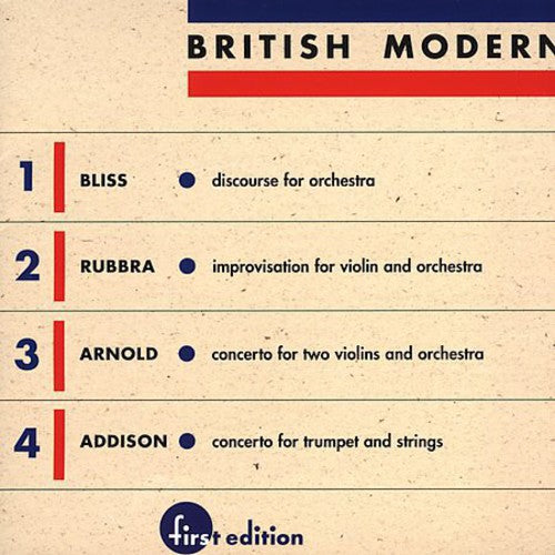 British Modern Vol 1 - Bliss, Arnold, Addison, Rubbra