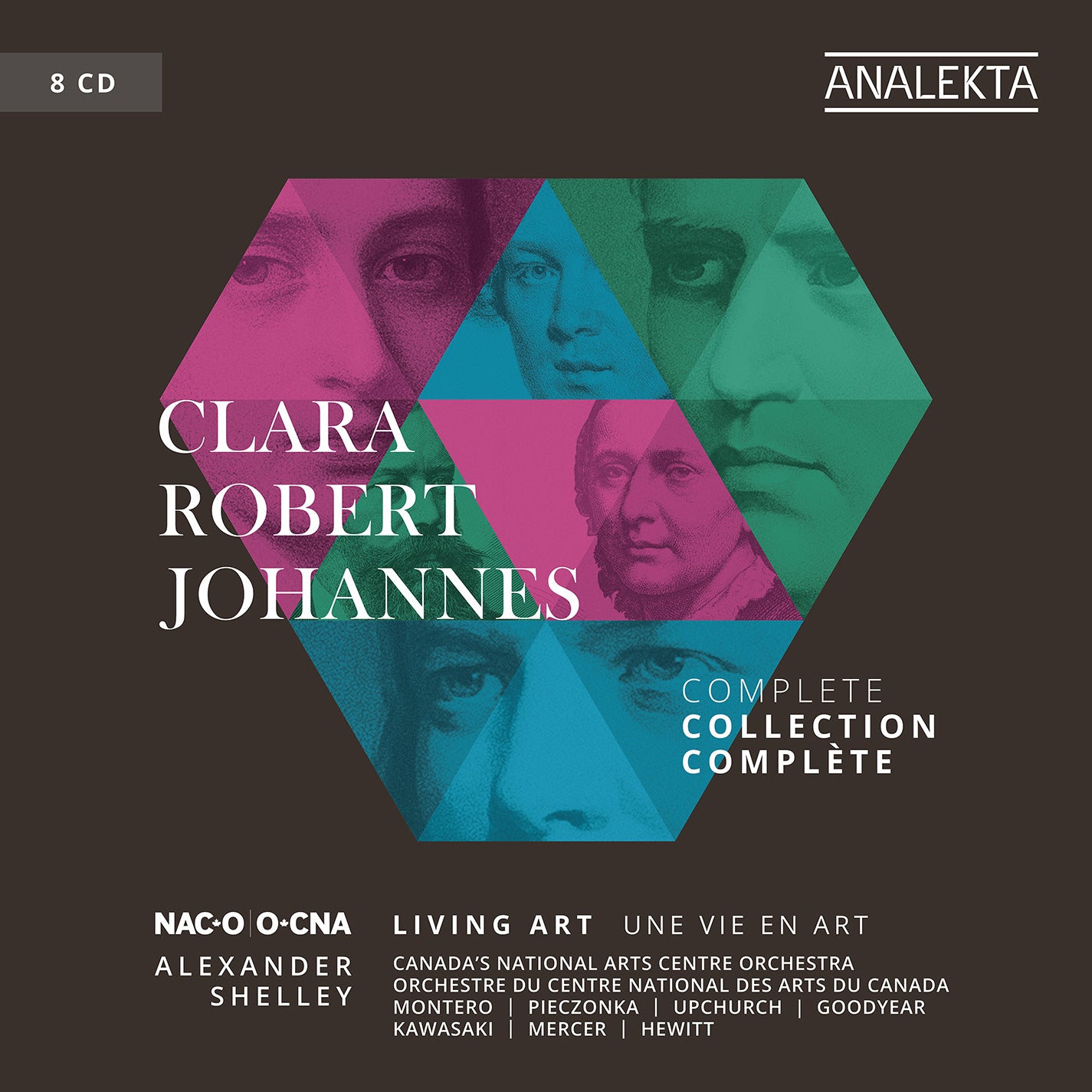 Clara, Robert, Johannes - Living Art / Shelley, Canada National Arts Centre Orchestra