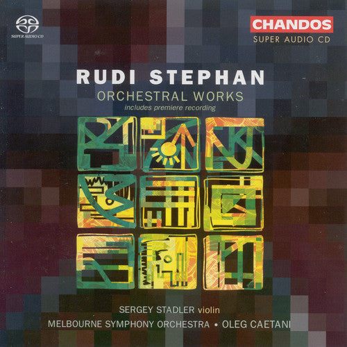 Stephan: Orchestral Works / Caetani, Stadler, Melbourne So