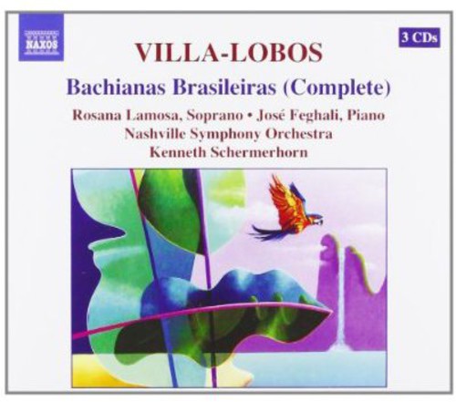 Villa-Lobos: Bachianas Brasileiras (Complete) / Schermerhorn, Nashville Symphony