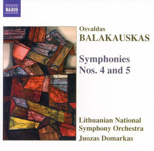 Balakauskas: Symphonies 4 & 5 / Domarkas, Et Al