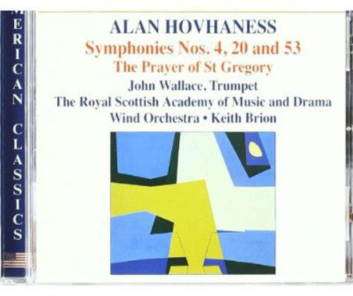 American Classics - Hovhaness Symphonies 4, 20, 53 / Brion, Et Al