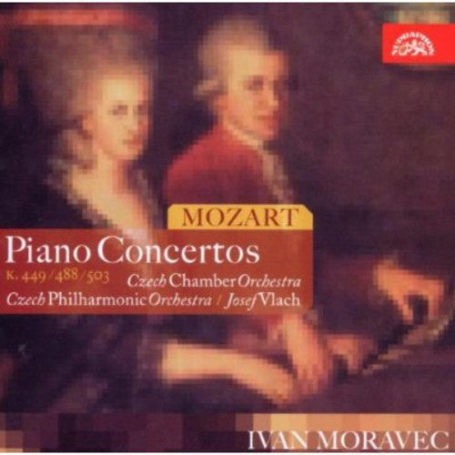 Mozart: Piano Concertos No 14, 23, 25 / Moravec, Vlach