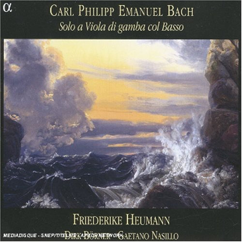 C.p.e. Bach: Solo A Viola Di Gamba Con Basso / Heumann