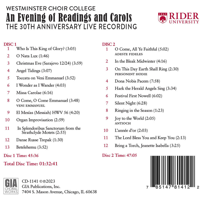 An Evening of Readings & Carols: The 30th Anniversary Live Recording
