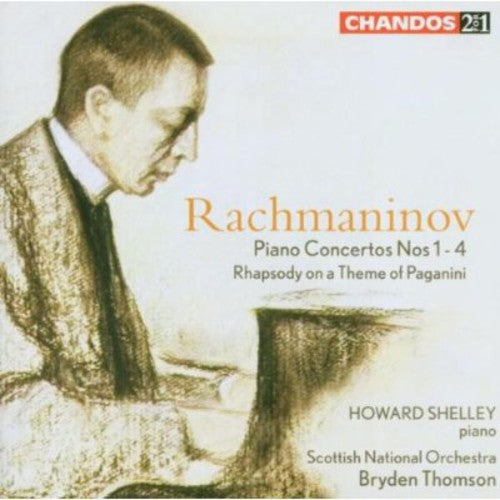 Rachmaninov: Piano Concertos 1-4, Etc / Shelley, Et Al