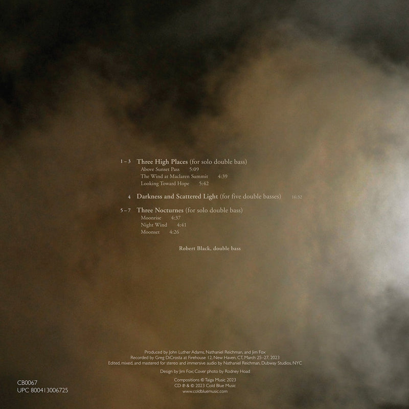 Adams: Darkness & Scattered Light / Robert Black