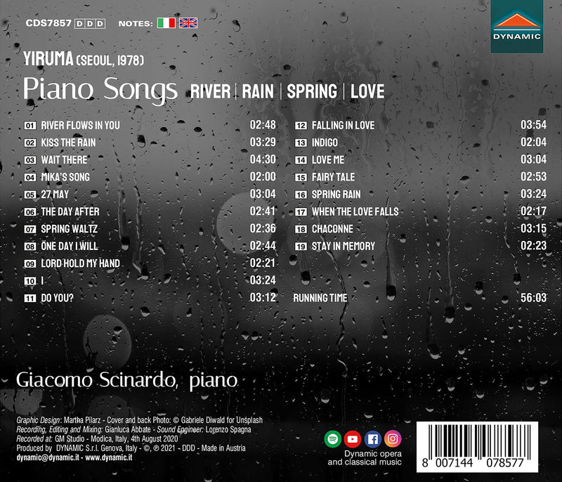 Yiruma: Piano Songs / Scinardo