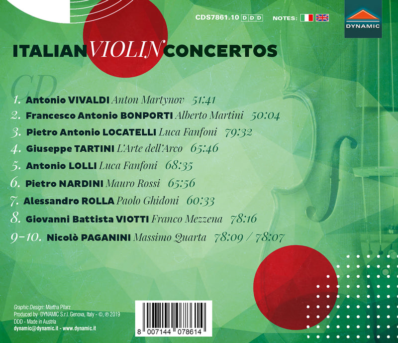 Italian Violin Concertos