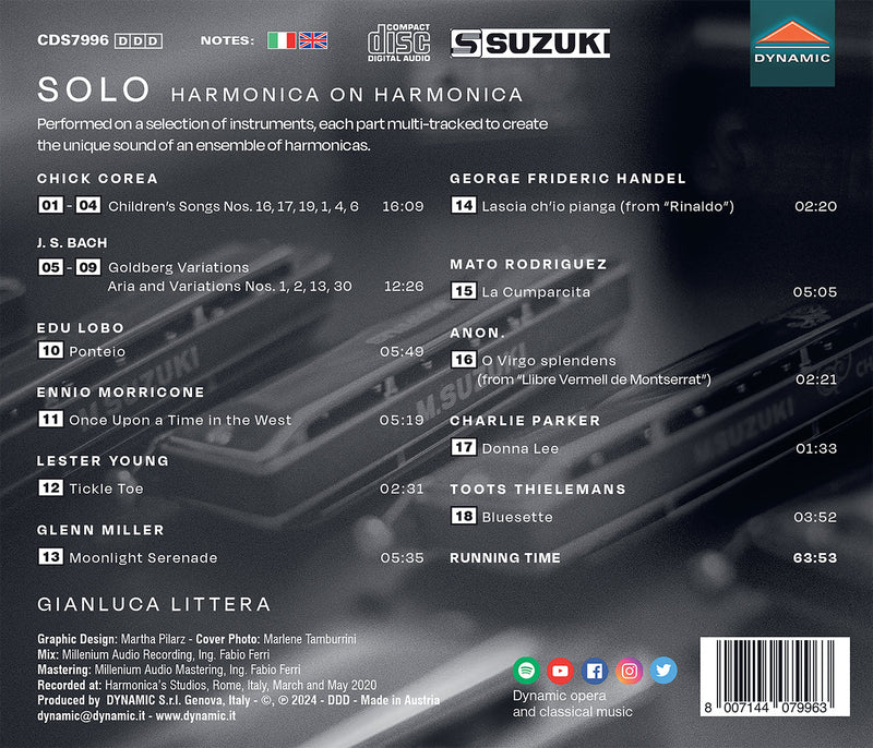 Solo - Harmonica on Harmonica / Littera