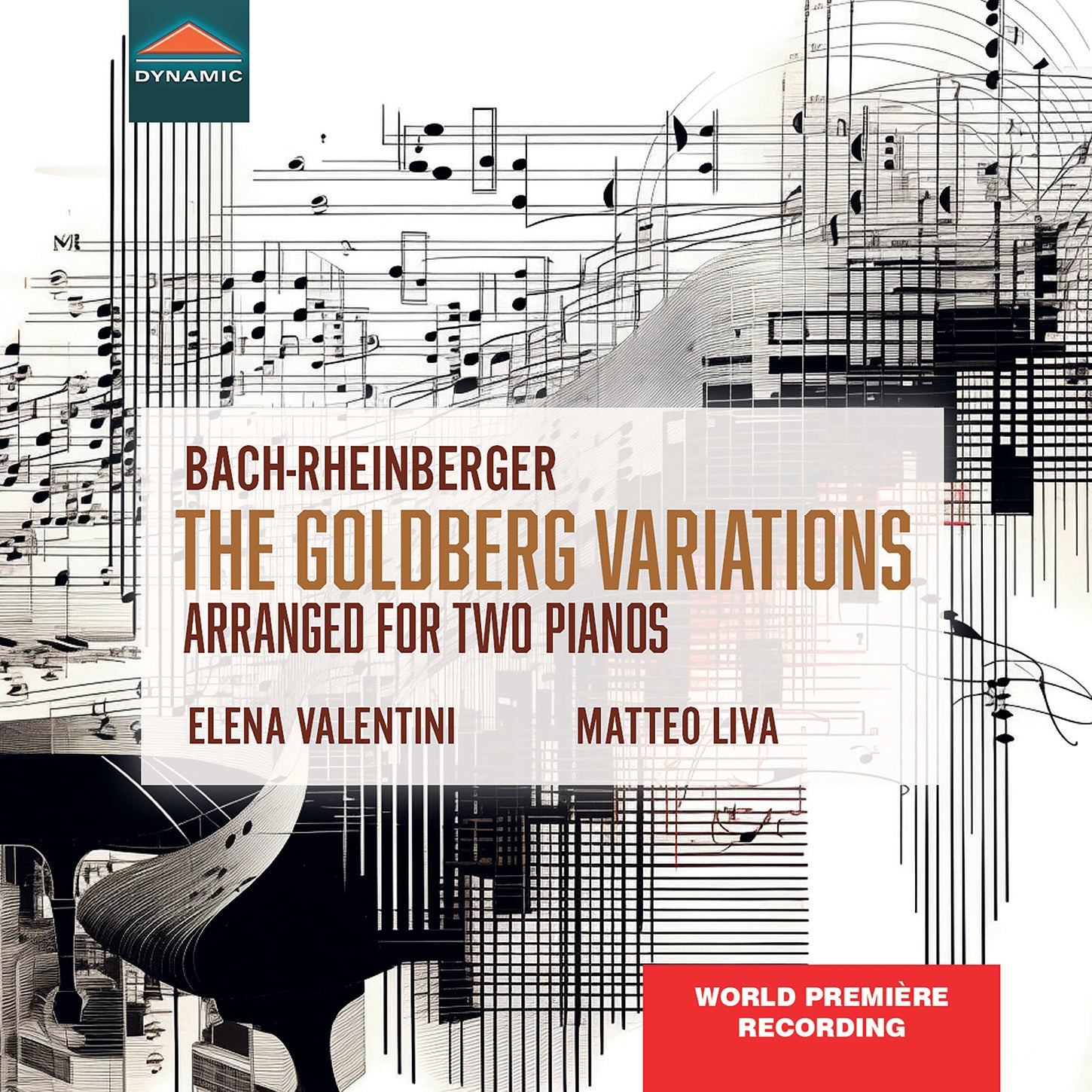 Bach & Rheinberger: The Goldberg Variations / Liva, Valentini