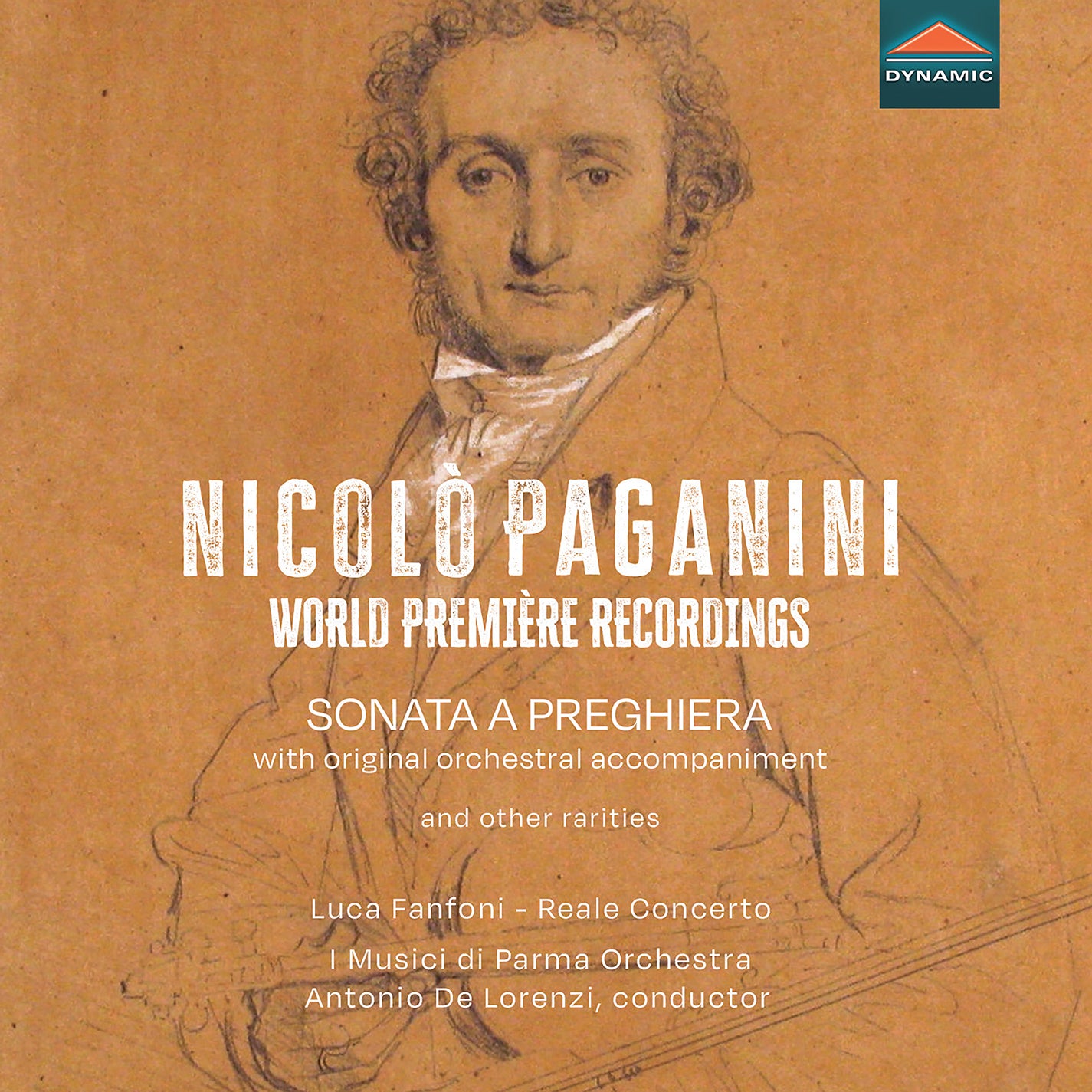 Paganini: Sonata a Preghiera etc. - World Première Recordings / Fanfoni, I Musici di Parma