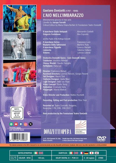 Donizetti: L'aio nell'imbarazzo