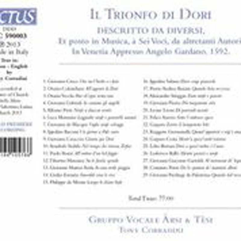 Il Trionfo di Dori