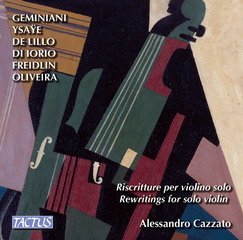 Rewritings for Solo Violin / Cazzato