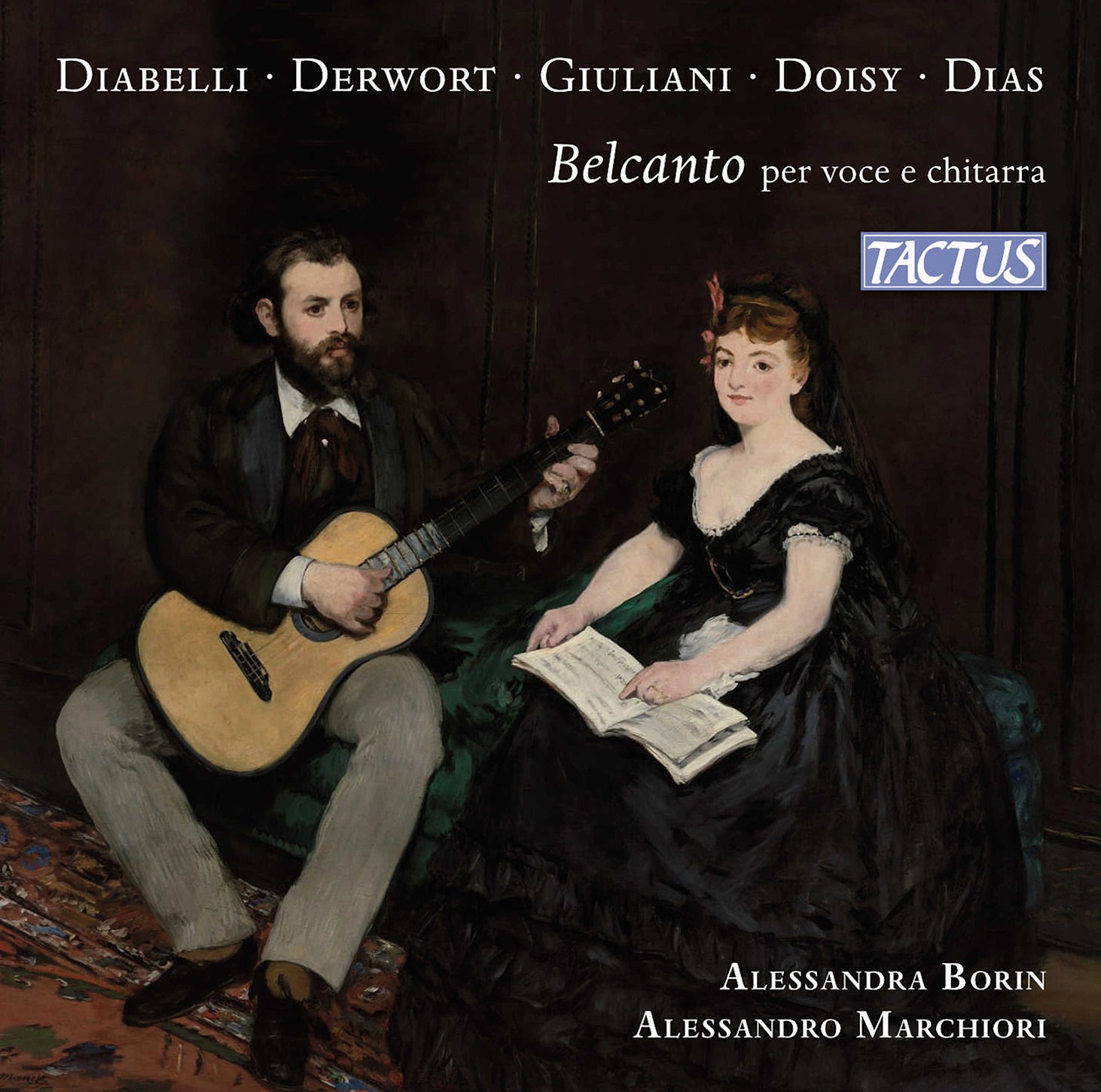 Cimarosa, Diabelli, Rossini: Belcanto - for Voice and Guitar / Borin, Marchiori,