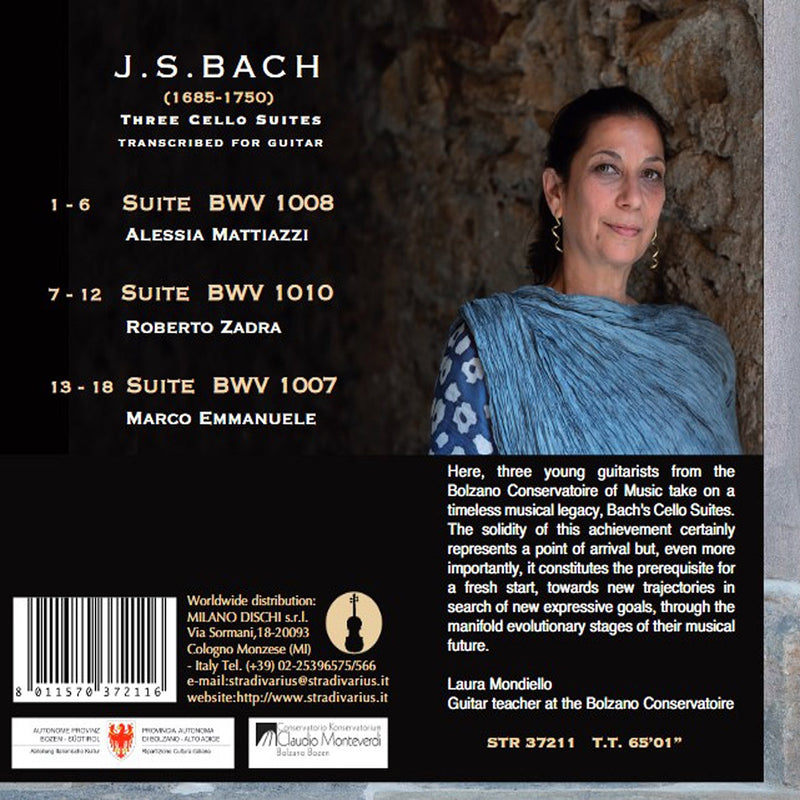 Bach: Three Cello Suites (Transcribed for Guitar)