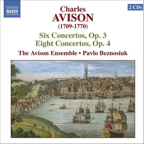 Avison: Concertos Op 3 & 4 / Beznosiuk, Avison Ensemble