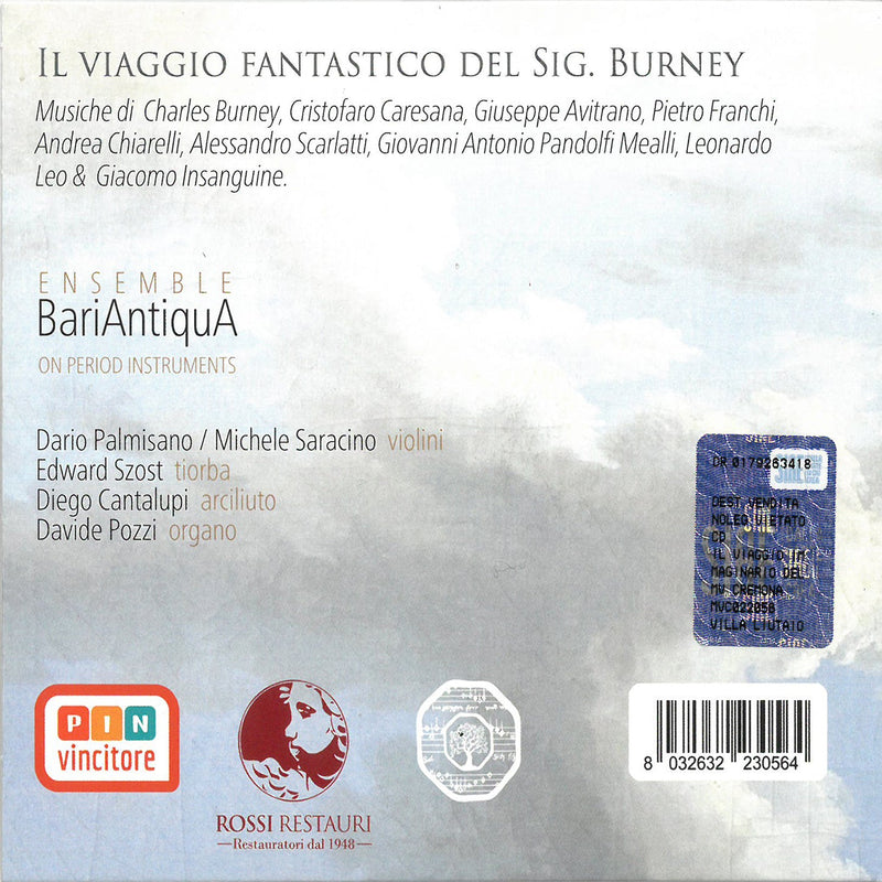 Il Viaggio Fantastico del Sig. Burney - Bariantiqua