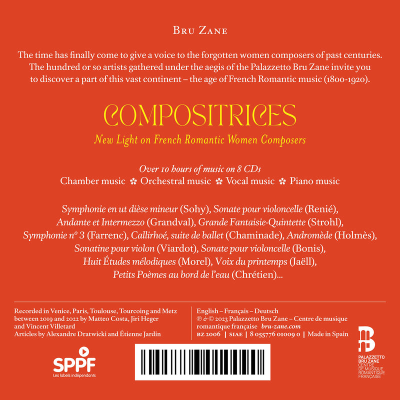 Compositrices - New Light on French Romantic Women Composers