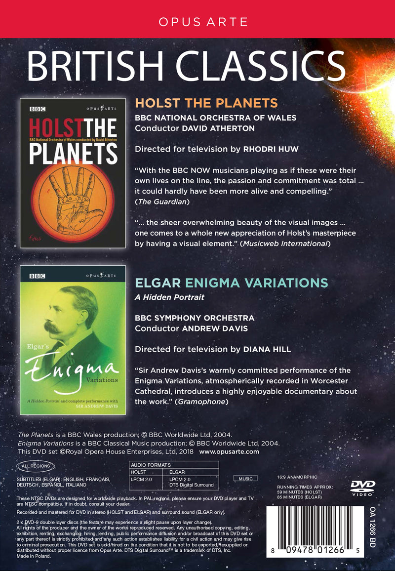 British Classics / Davis, Atherton, BBC Symphony, BBC Wales National Orchestra