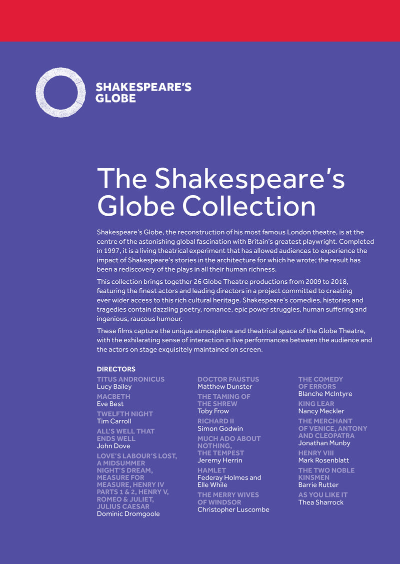 The Shakespeare's Globe Collection: 25 Magnificent Productions in One Box