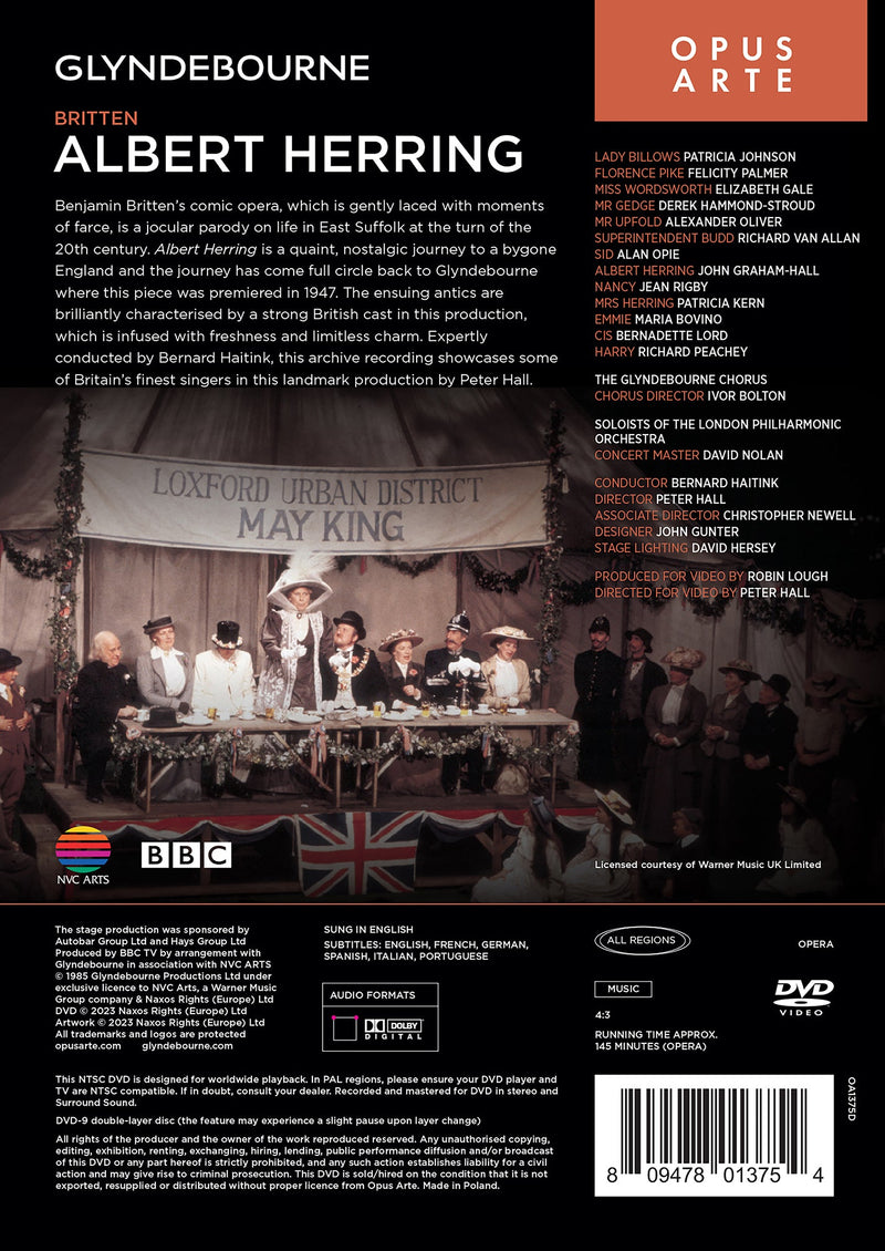 Britten: Albert Herring DVD