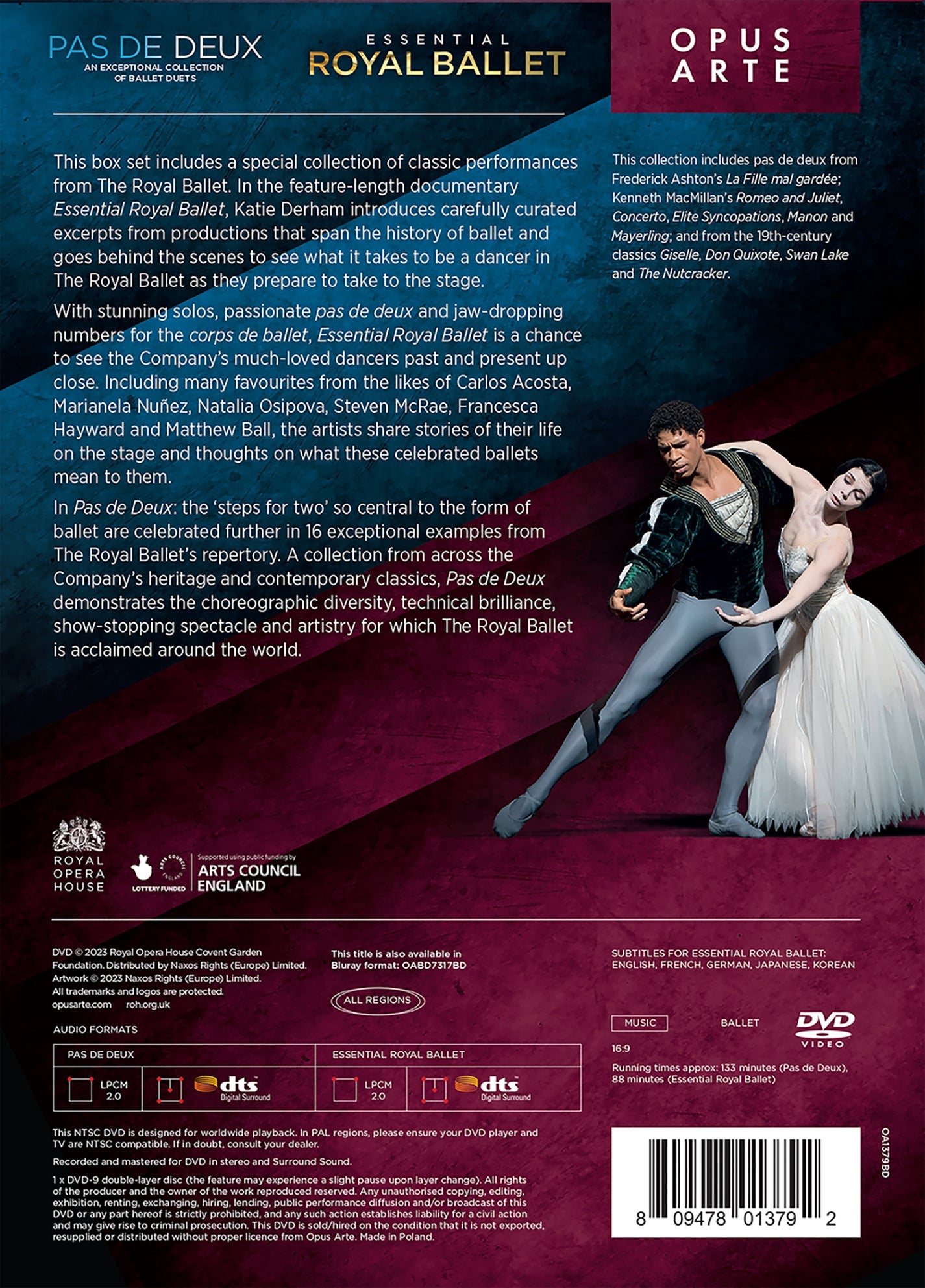 Pas de Deux - An Exceptional Collection of Ballet Duets / The Royal Ballet