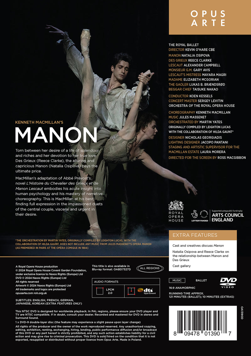 Massenet: Manon / Kessels, Royal Opera House Orchestra