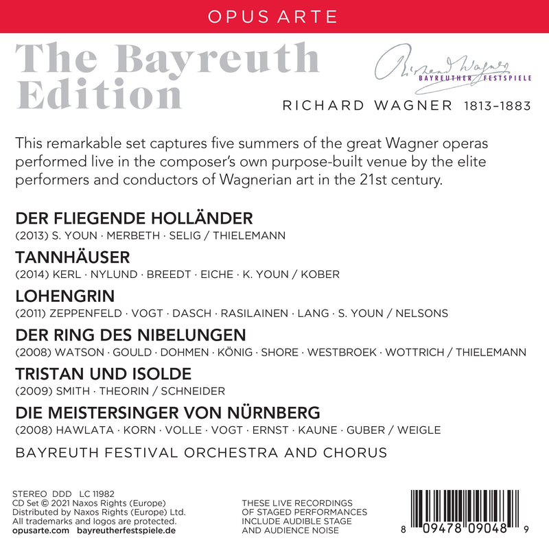 Wagner: The Bayreuth Edition