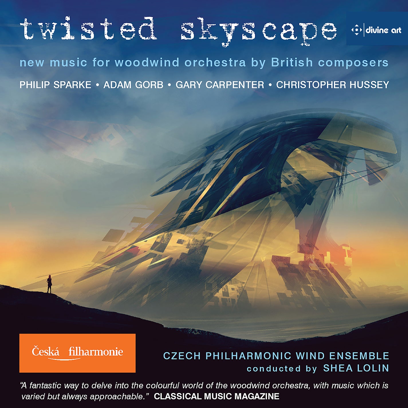 Twisted Skyscape: New British Music for Woodwinds / Czech Philharmonic Wind Ensemble