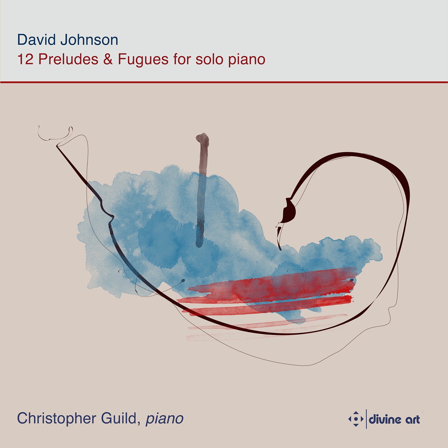 D. Johnson: 12 Preludes & Fugues for Solo Piano / Guild