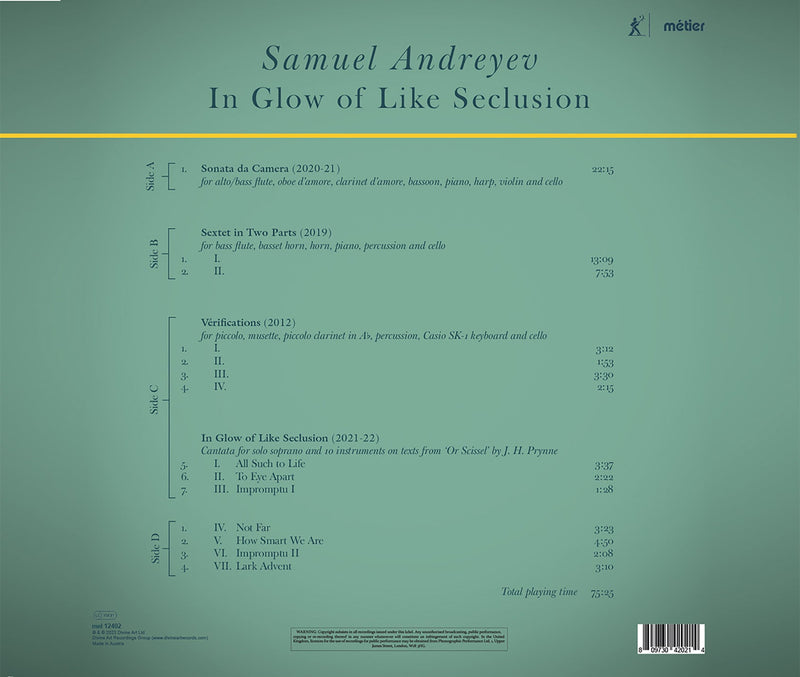 Andreyev: In Glow of Like Seclusion