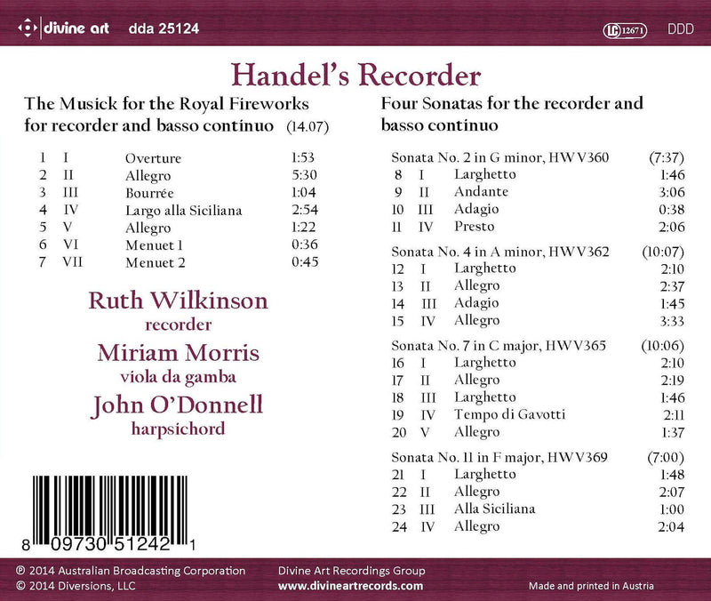 Handel's Recorder