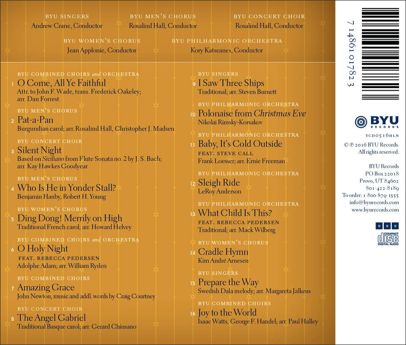 Celebration of Christmas: Holy Night / BYU Choirs & Philharmonic Orchestra