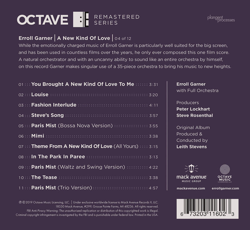 NEW KIND OF LOVE (OCTAVE REMASTERED SERIES)