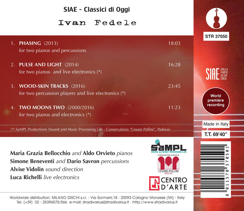 Fedele: Phasing / Orvieto, Bellocchio, Richelli, Beneventi, Savron