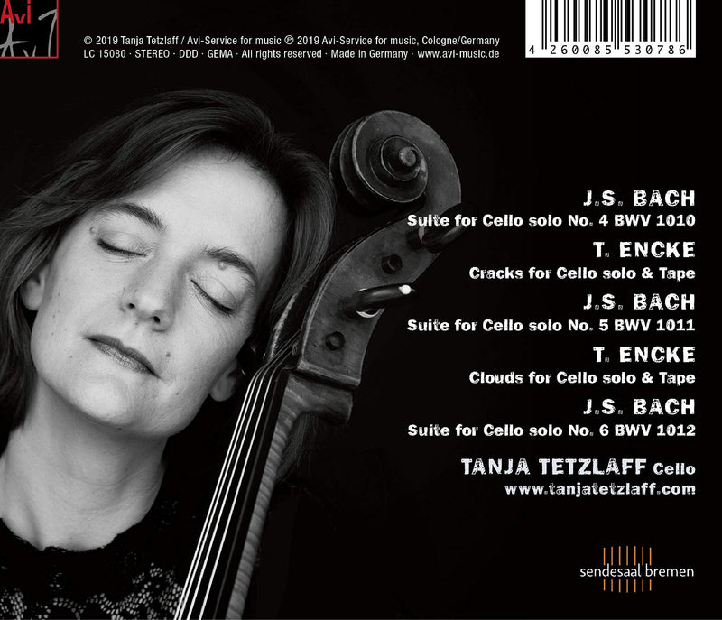 TETZLAFF PLAYS BACH & ENCKE